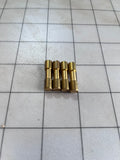 Corby Bolts Brass .250 HD x .186 SD x 1 L